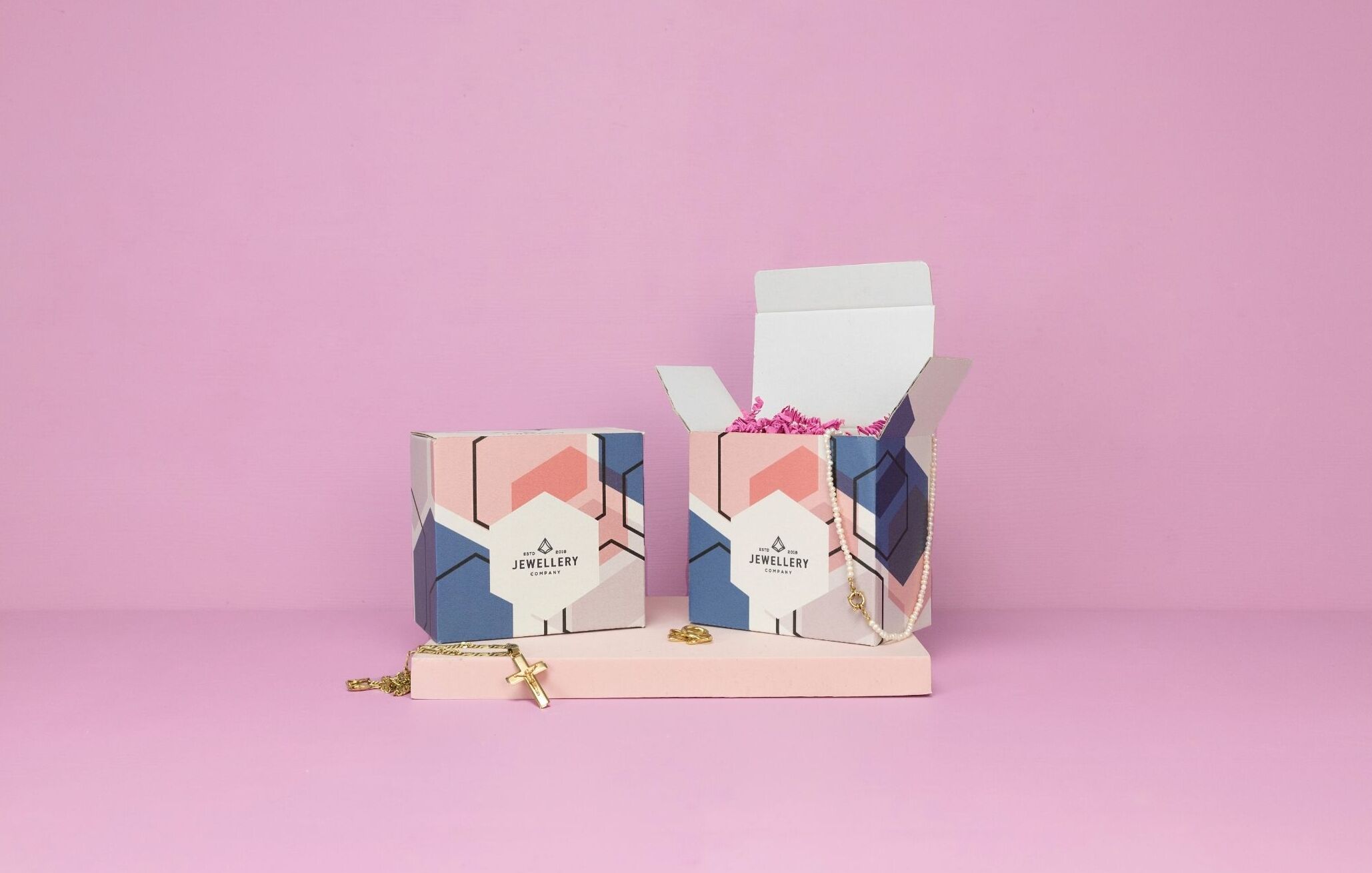 Optik einer Verpackung durch Druck und Veredelungen Optik einer Verpackung durch Druck und Veredelungen